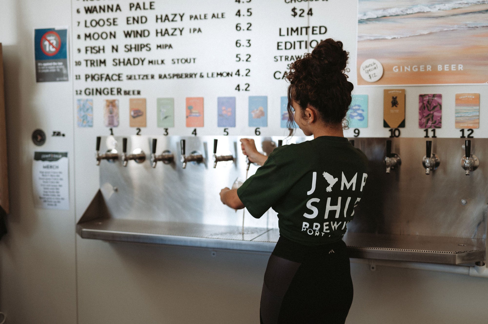 Jump Ship Brewing Forest T-Shirt