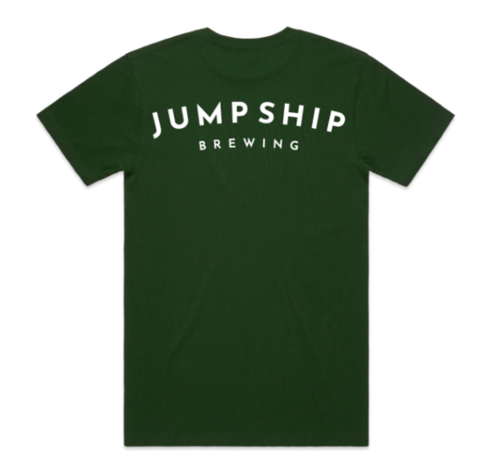 Jump Ship Brewing Forest Green T-Shirt