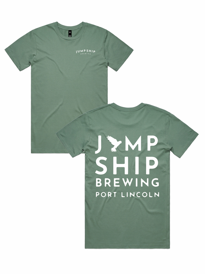 JSB Block Tee Sage